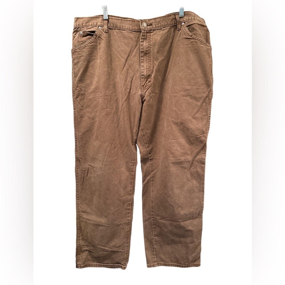 Dickies Men’s Work Pants‎ Brown 42x30 Excellent
